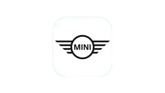 Ein Bild mit dem Logo von MINI Charging.