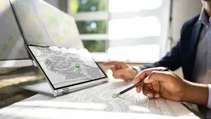 Beratung vor dem Drohnenflug