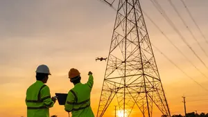 Flug Drohne mit Wärmekamera