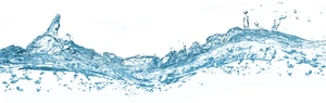 Wasserbild als Illustration.