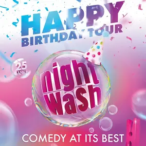 Ein Poster zum Comedy-Format NightWash