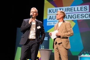 Jürgen Noch auf der Bühne des WWKulturpreis25