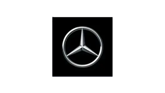 Ein Bild mit dem Logo von Mercedes me Charge.