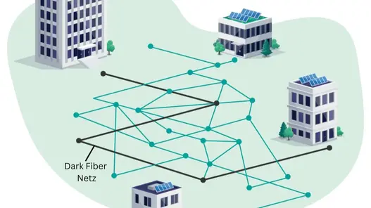 Grafik Dark Fiber