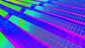 PV Thermographie Bild
